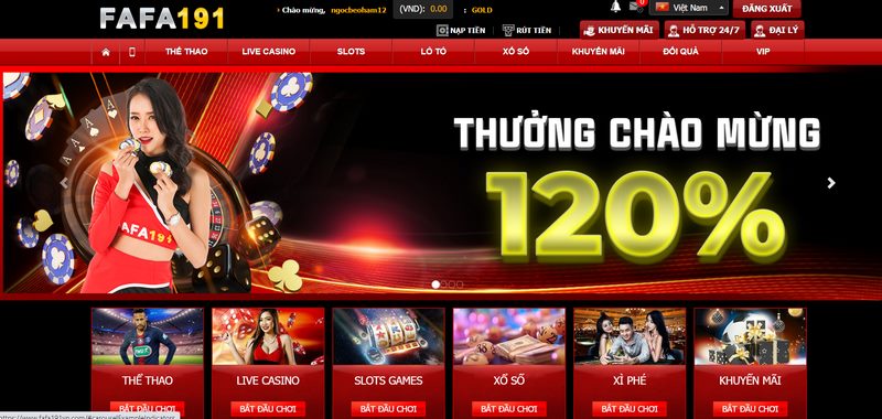 FAFA191 - Sân chơi cá cược trực tuyến uy tín số 1 châu Á 1 Sân Chơi Cá Cược Hợp Pháp Giữ Vị Thế Số 1 Châu Á