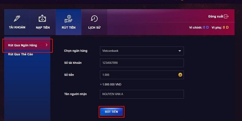 Hướng dẫn nạp tiền FCB8 và rút tiền theo từng hình thức 3 Rút Tiền Fcb8 Về Thẻ Cào Chỉ Với 4 Bước Cơ Bản