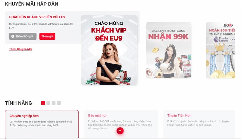 EU9 - Nhà cái uy tín, link vào uy tín 2024 an toàn nhất 2 Cam Kết Uy Tín
