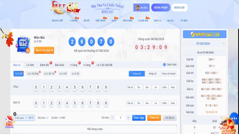 MU88 - Thương hiệu cá cược đẳng cấp bậc nhất châu Á 2 Tiện Ích Tuyệt Vời Khi Có Nhiều Tính Năng Hiện Đại Hỗ Trợ